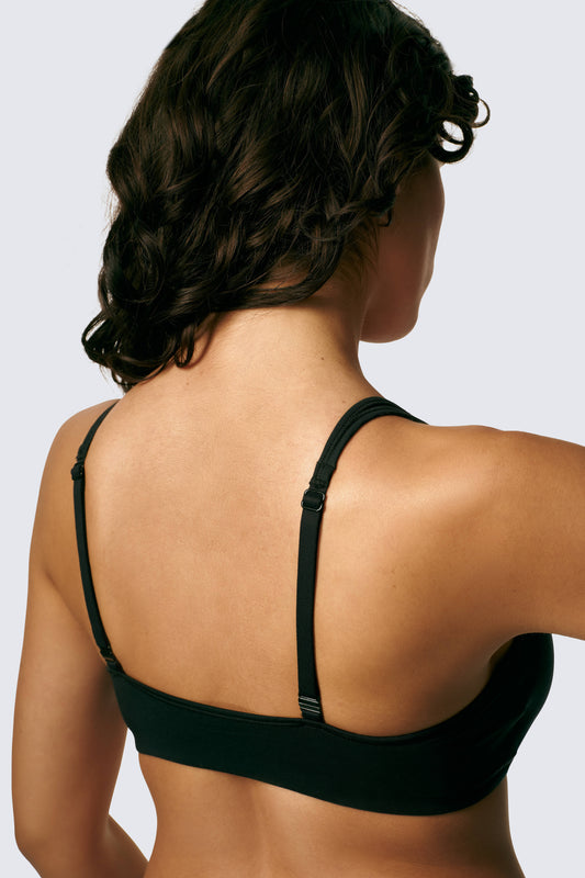 First Base Scoop Neck Bralette