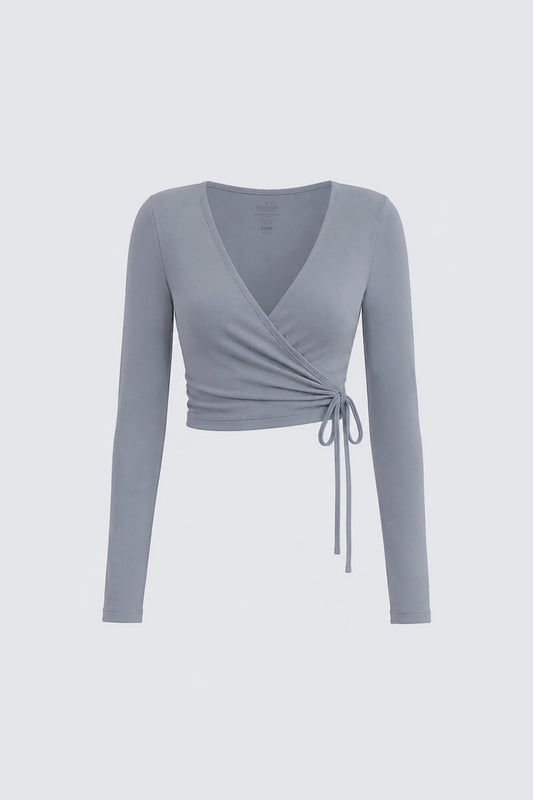 Wrap Cardigan and Romper Set