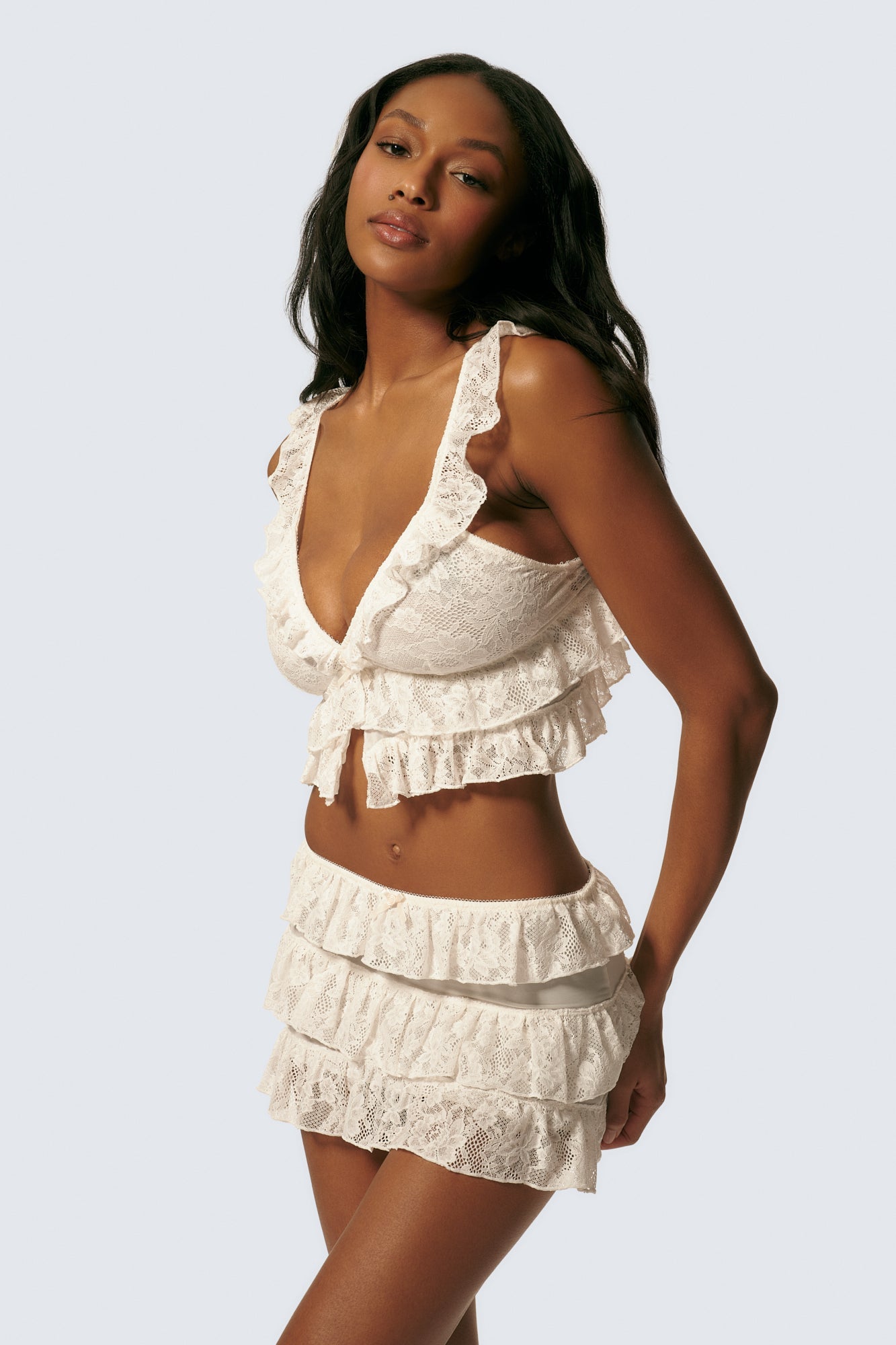 Cowgirl Crush Frill Mini Skirt