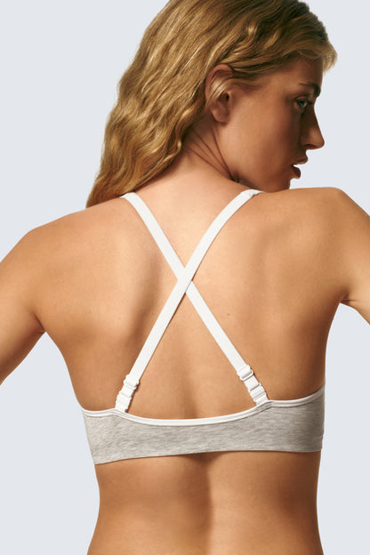 First Base Scoop Neck Bralette