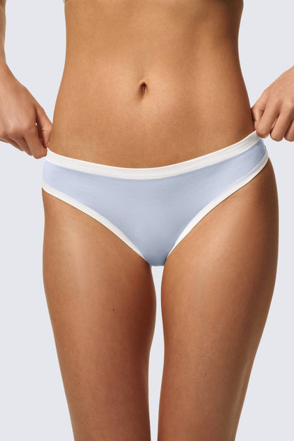 Rear View Mid Rise Bikini