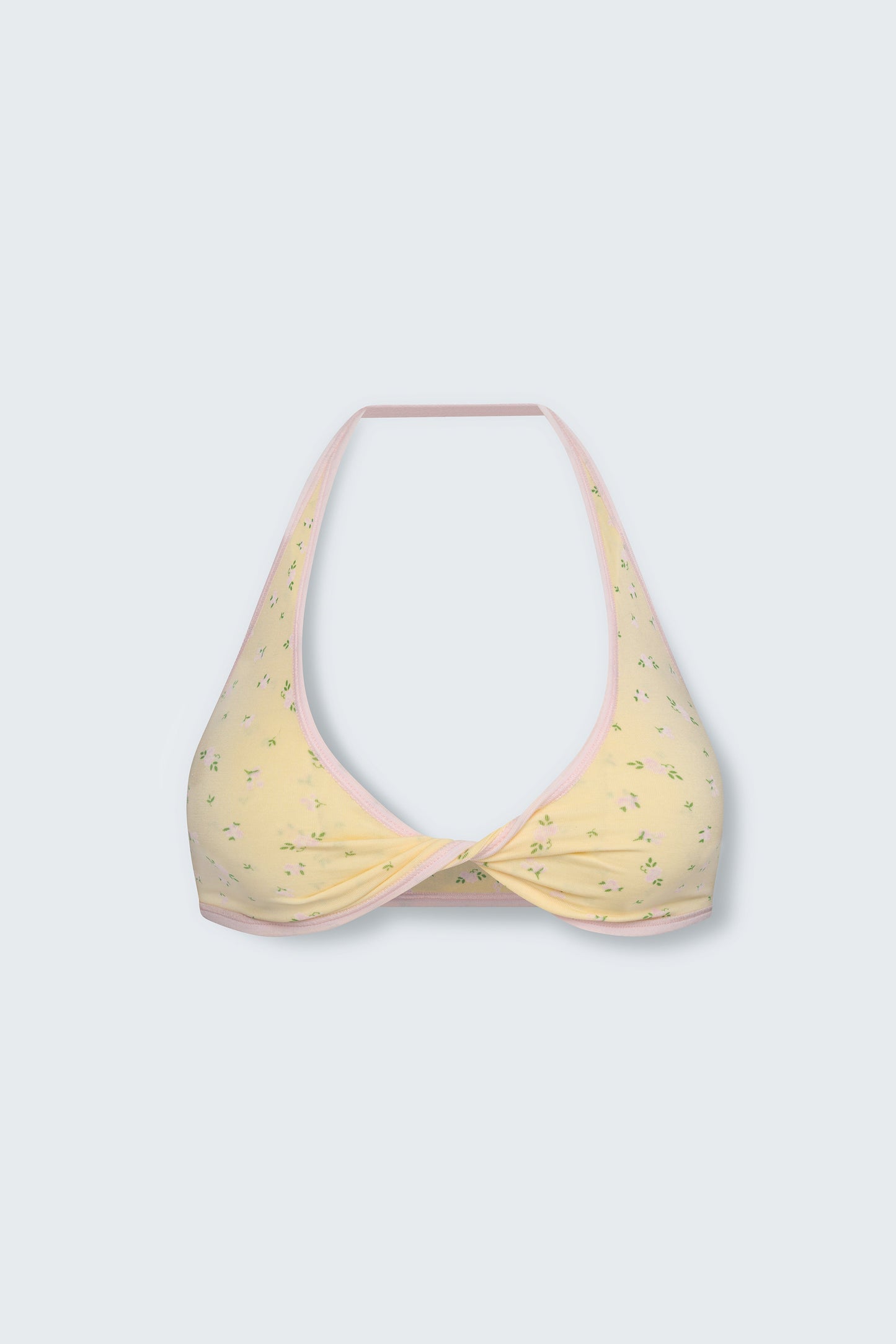 Knot Just Friends Twist Front Bralette