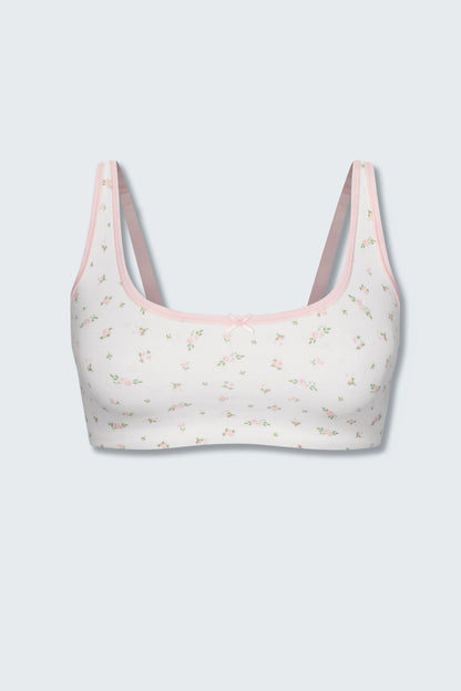 First Base Scoop Neck Bralette