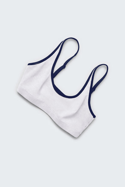 First Base Scoop Neck Bralette