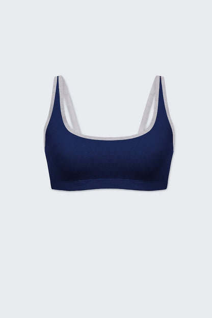 First Base Scoop Neck Bralette