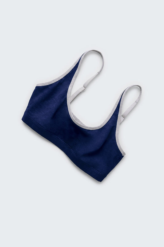 First Base Scoop Neck Bralette