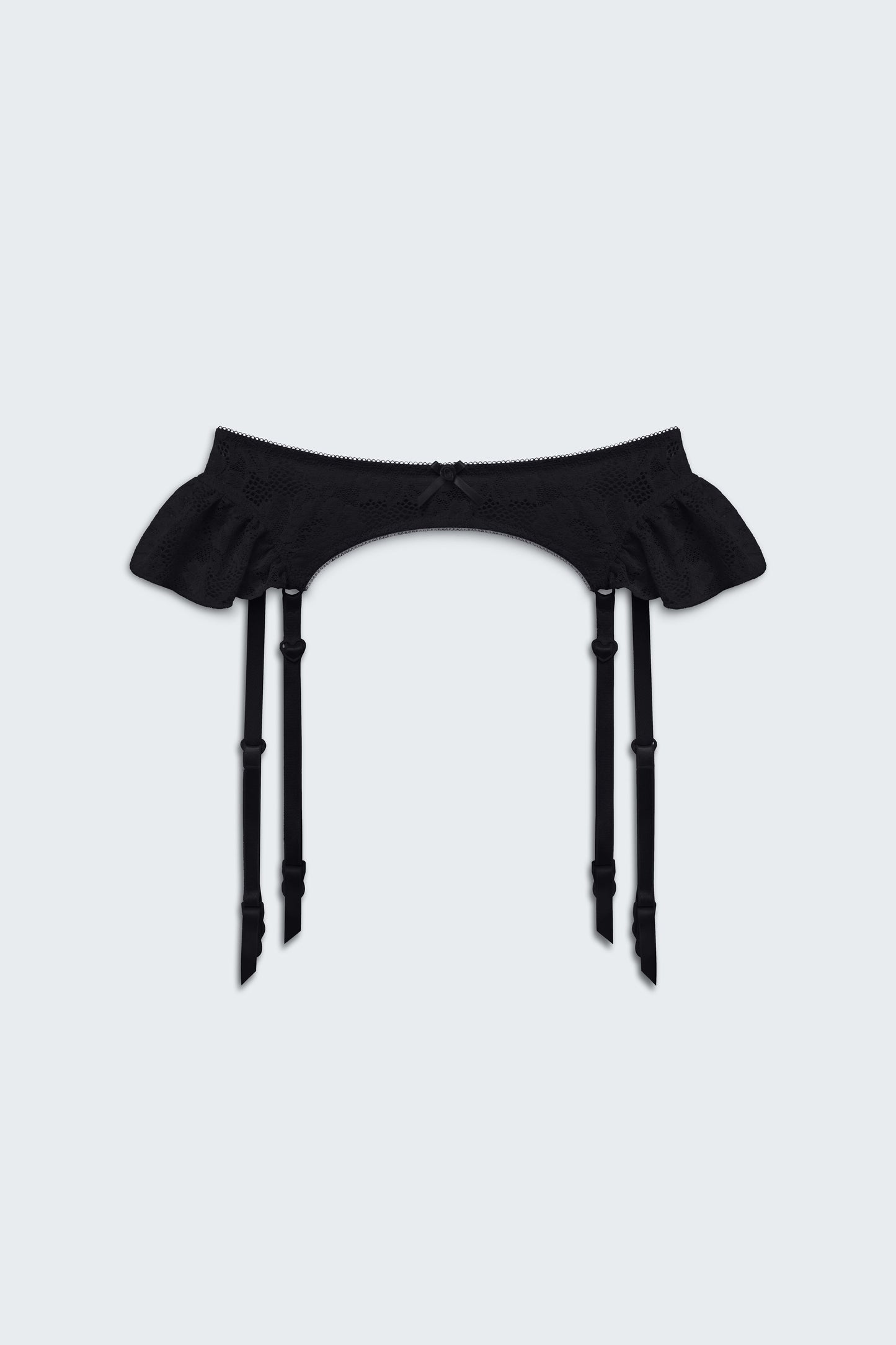 Spur of The Moment Frill Garter Belt
