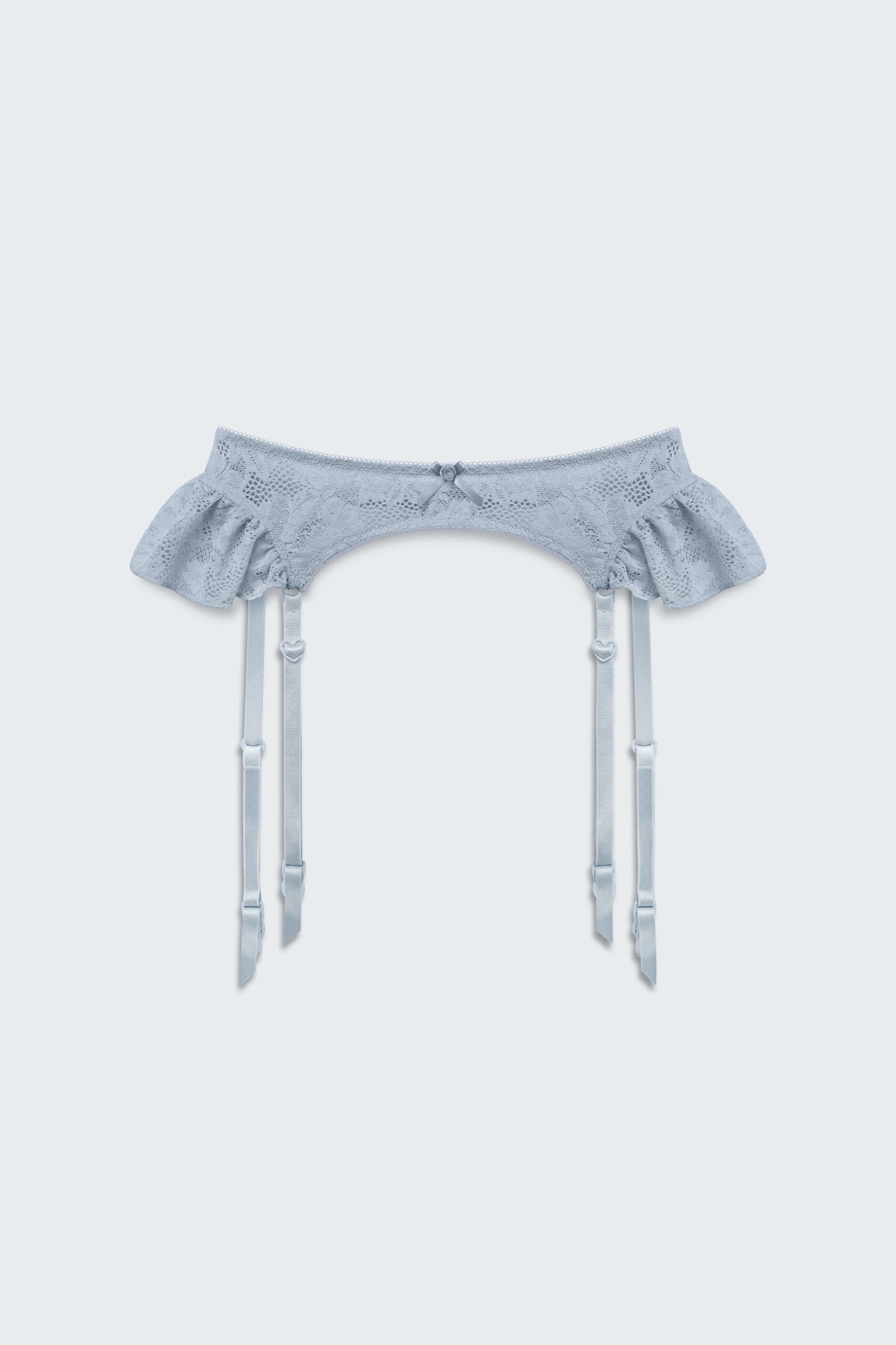 Spur of The Moment Frill Garter Belt