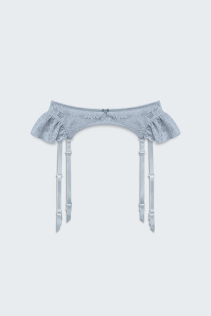 Spur of The Moment Frill Garter Belt