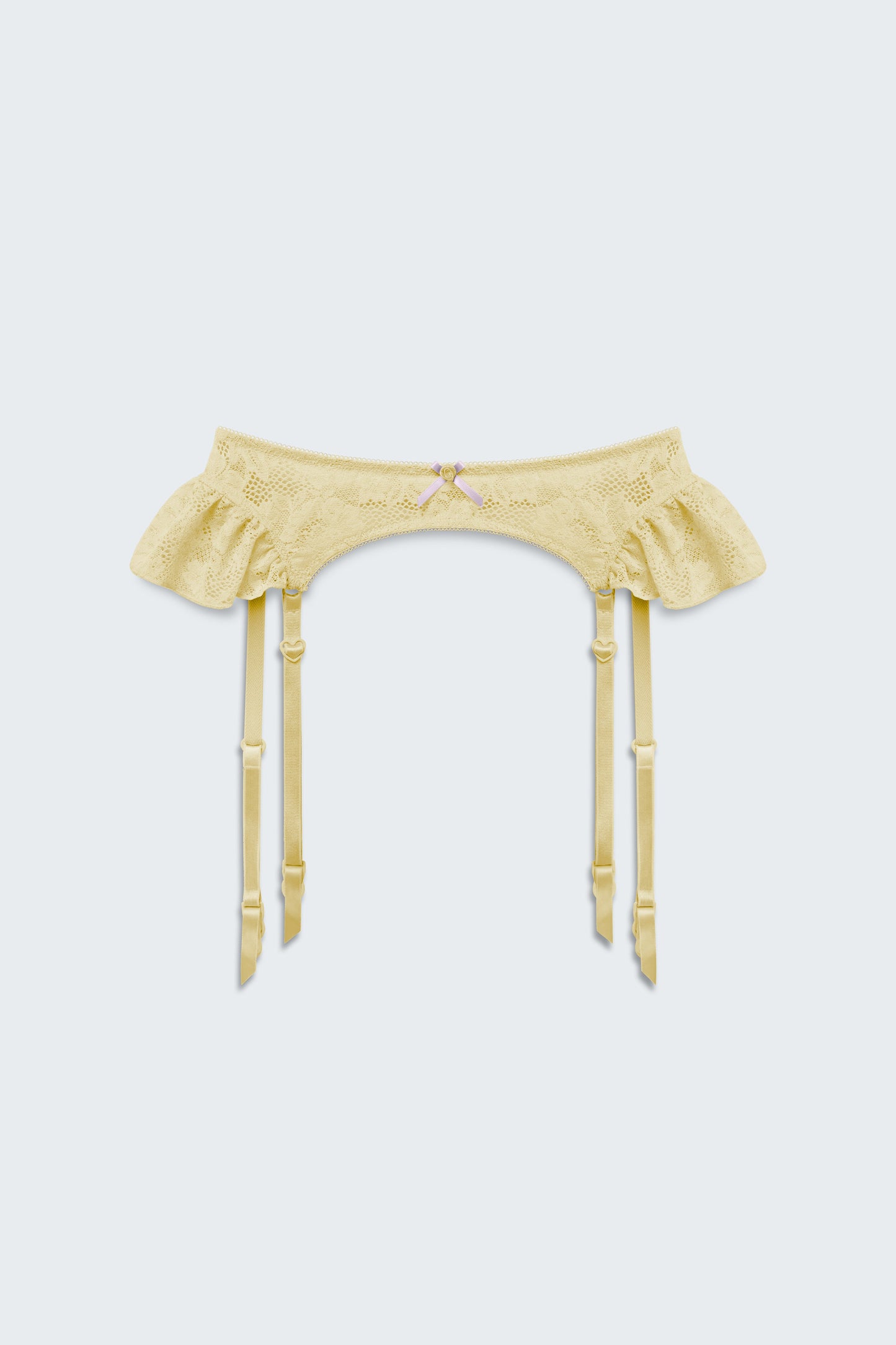 Spur of The Moment Frill Garter Belt