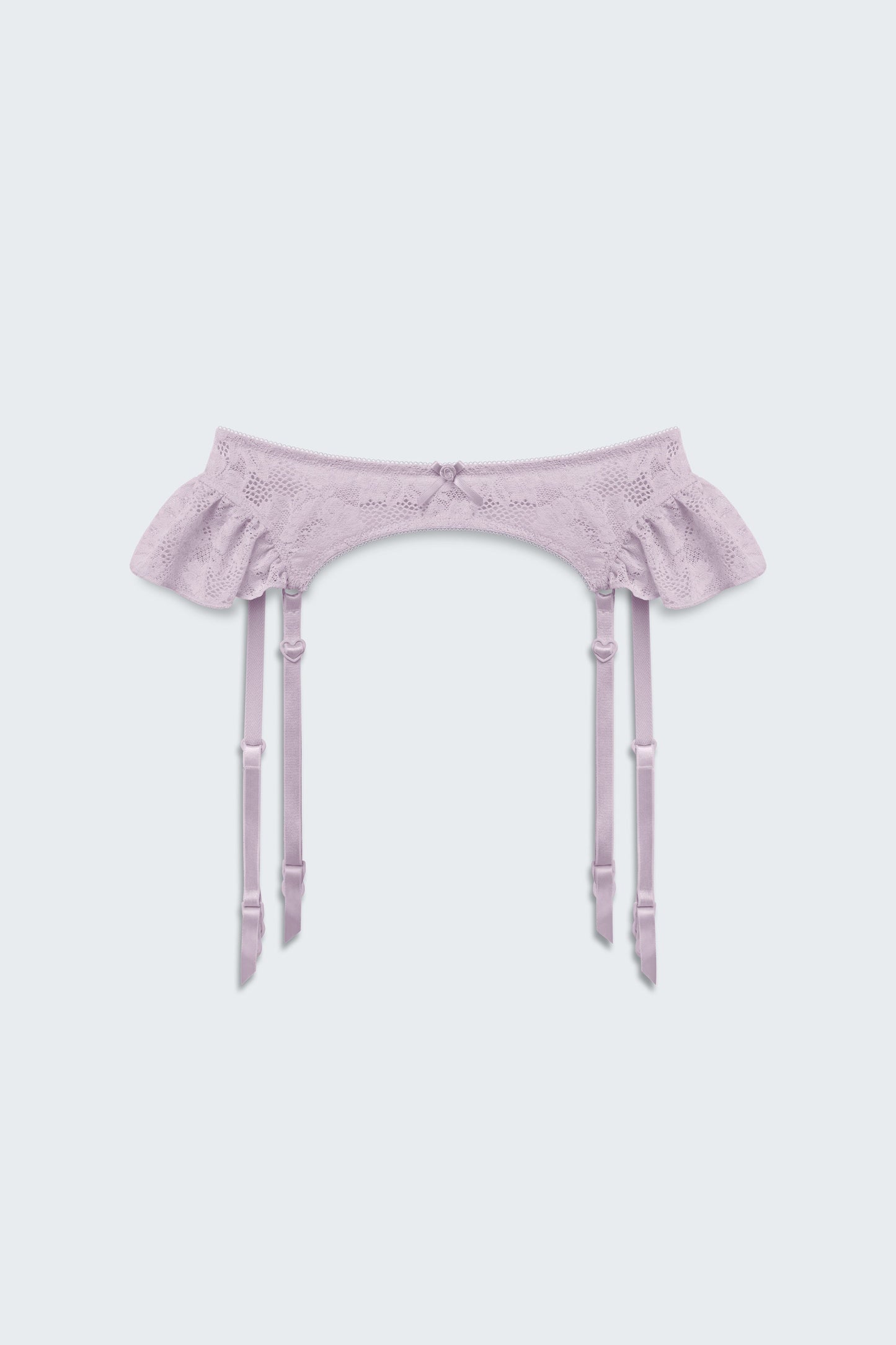 Spur of The Moment Frill Garter Belt