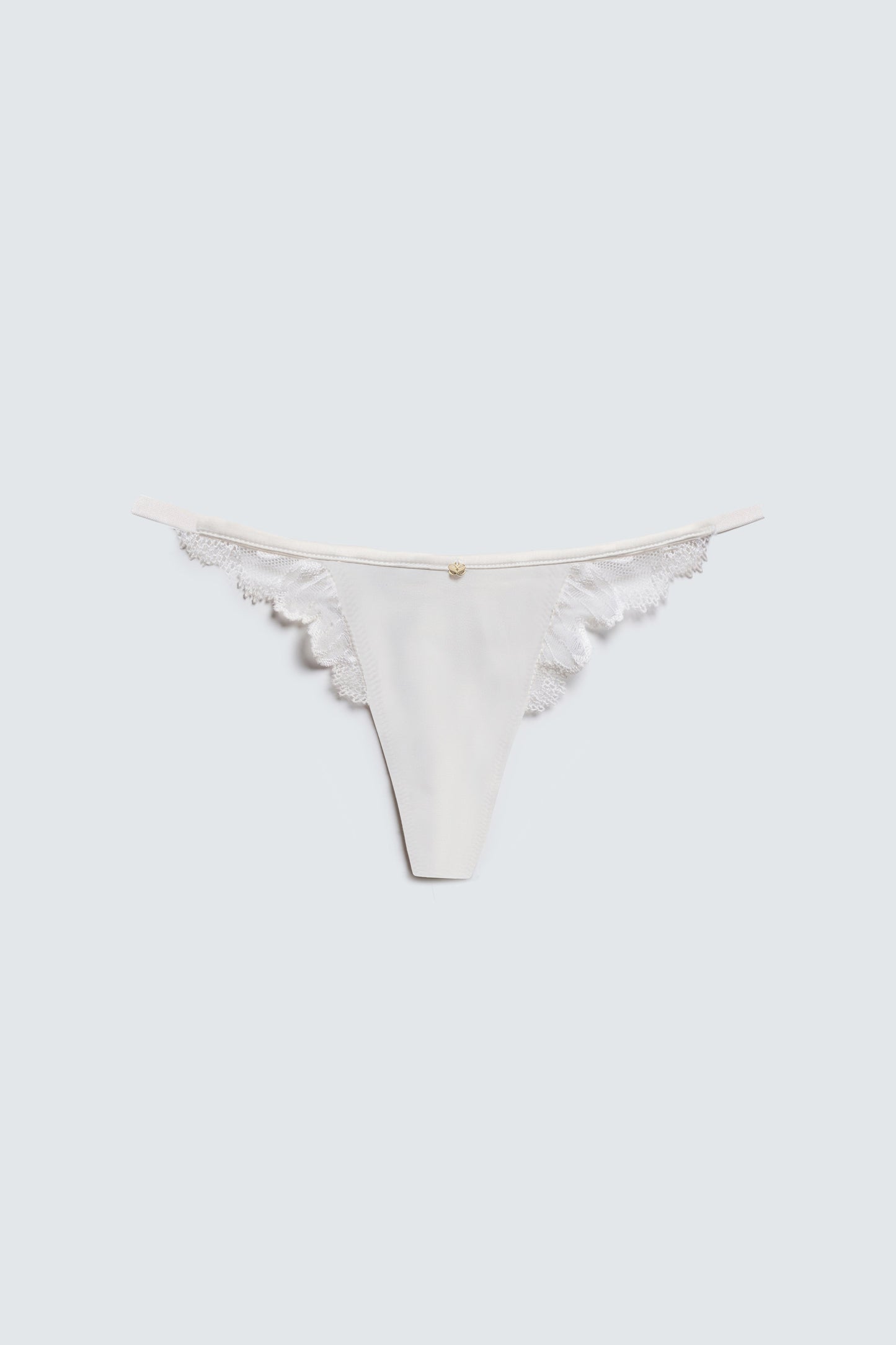 The Out of Line Low Rise Satin Thong