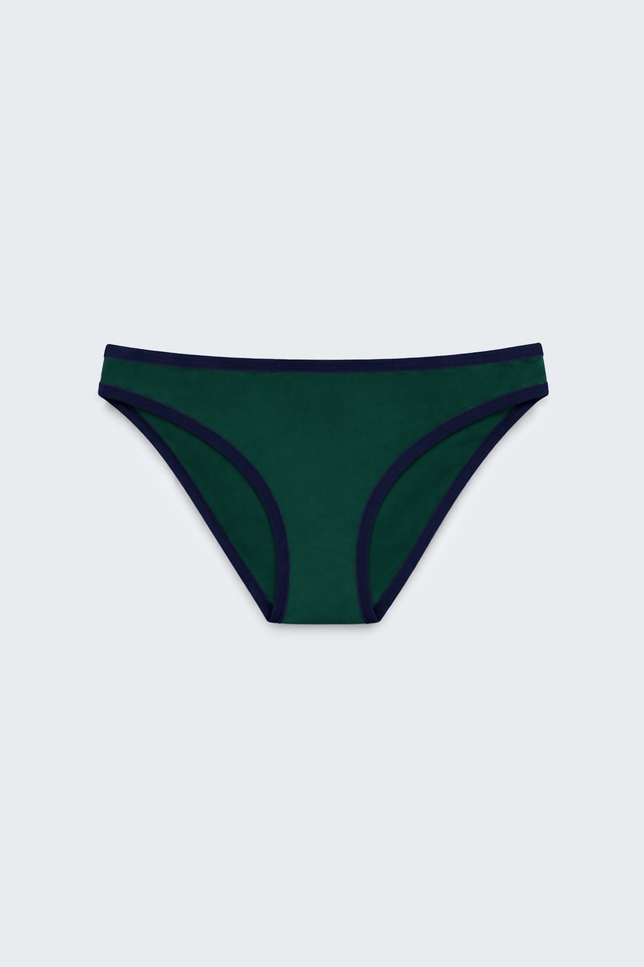 Rear View Mid Rise Bikini