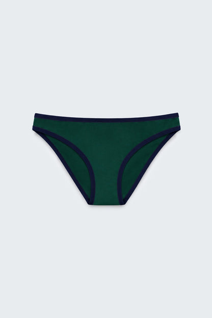 Rear View Mid Rise Bikini