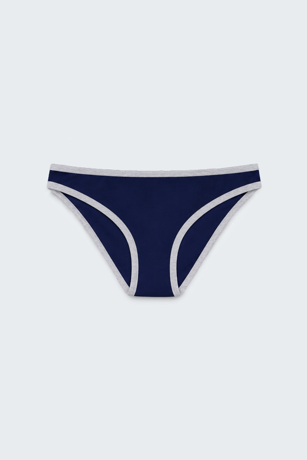 Rear View Mid Rise Bikini
