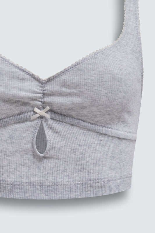 Sweetheart Cropped Tank