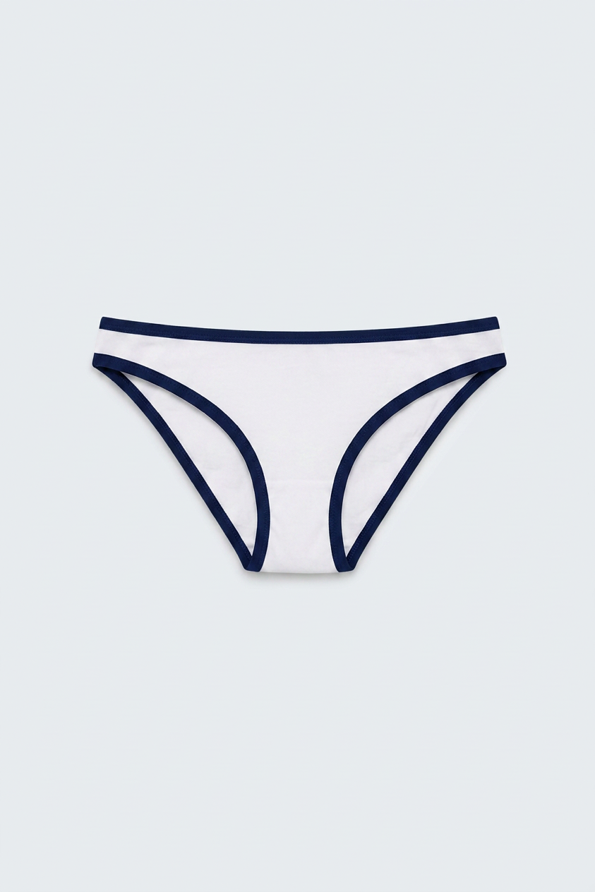 Rear View Mid Rise Bikini