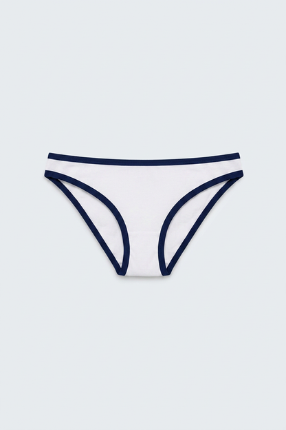 Rear View Mid Rise Bikini